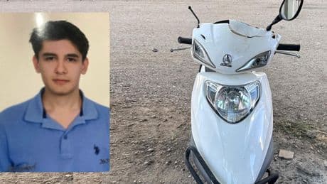 Hafriyat kamyonu motosikletle çarpıştı: 1 ölü, 1 yaralı