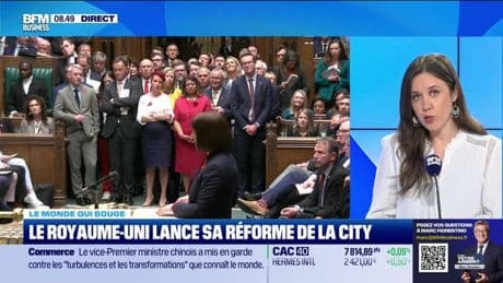 Caroline Loyer : Le Royaume-Uni lance sa réforme de la City - 16/07