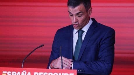 La frase con la que Pedro Sánchez cerró su rueda de prensa: «Bueno, son las cinco. No he comido»