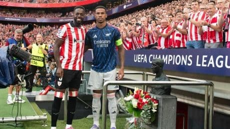 El homenaje del Arsenal a Pichichi que pone en pie a San Mamés