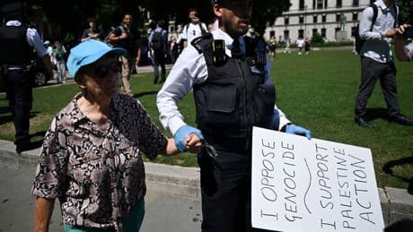 Britse politie pakt 71 sympathisanten van pro-Palestijnse actiegroep op