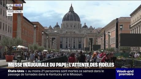 Messe inaugurale du pape Léon XIV: 250.000 fidèles sont attendus ce matin sur la place Saint-Pierre