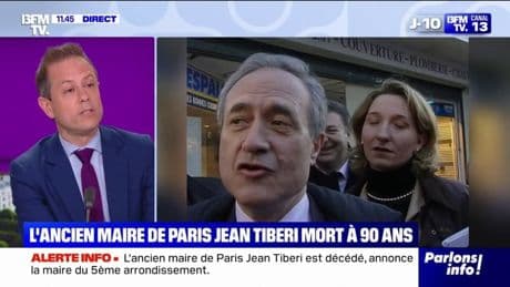 L'ancien maire de Paris Jean Tiberi est mort à l'âge de 90 ans