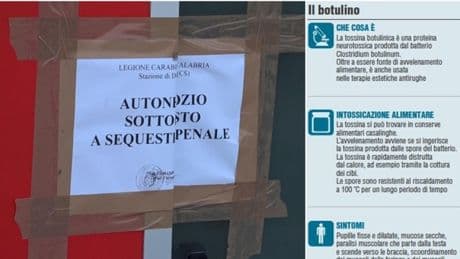 Botulino, focolaio in Calabria: 2 morti e 14 intossicati. Quali sono gli alimenti a rischio e come si forma nel cibo