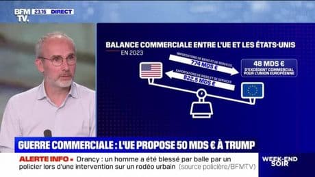 Guerre commerciale : l'UE propose 50 milliards de dollars à Trump - 02/05