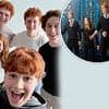 Harry Potter TV show shares first look at ALL the Weasley siblings - with Fred, George, Percy and Ginny stars beaming in selfie with Ron actor