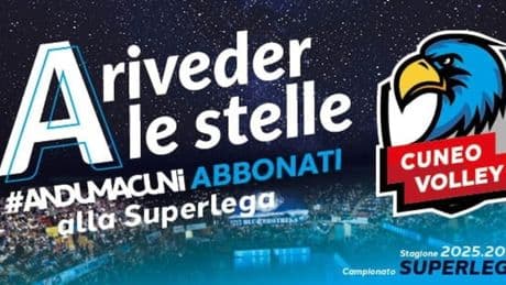 <p>A riveder le stelle &ndash; campagna abbonamenti Superlega Cuneo Volley</p>