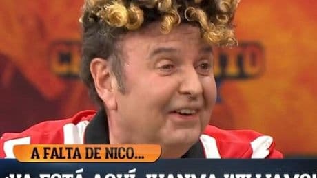 La parodia de Juanma Rodríguez a la presentación de Nico soñada por los culés del 'Chiringuito'