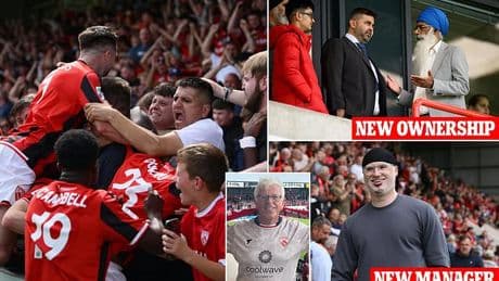 The football club who came back from the dead: How help from an army of volunteers - including a local MP and the first professional Sikh manager - helped Morecambe seal win