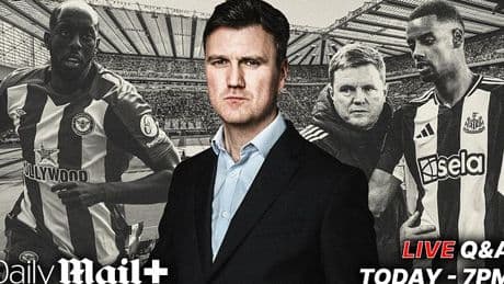 Newcastle Q&A LIVE: CRAIG HOPE answers YOUR questions on Alexander Isak's future, who could replace him and more