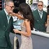 Brad Pitt rocks a British Racing Green-coloured suit as he makes another appearance with his glam girlfriend Ines de Ramon at F1: The Movie premiere in London