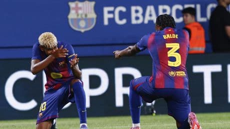 Ter Stegen entierra el hacha de guerra y el Barcelona endosa una manita al Como (5-0)