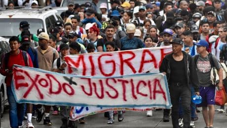 Rund 300 Migranten starten Massenmarsch von Südmexiko – Ziel ist nicht die US-Grenze