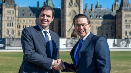 Conservative MP Damien Kurek calls on colleagues to 'fight for Canada' as he steps down for Poilievre