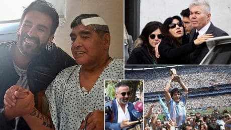 Diego Maradona's daughters' lawyer reveals gruesome details of his 'abandonment' death 'amid the smell of urine and faeces'