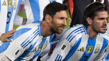 Lionel Messi herenigd met Rodrigo De Paul bij Inter Miami