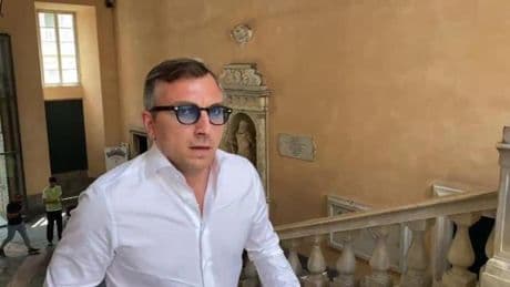 Sampdoria, il presidente Manfredi a Palazzo Tursi per incontrare Silvia Salis