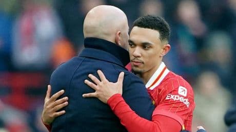 Arne Slot does not regret playing Trent Alexander-Arnold despite Reds fans’ boos