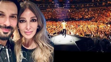 HABERLER: Zerrin Tekindor Londra konserinde Tarkan ile bir araya geldi