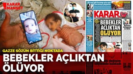 Gazze sözün bittiği noktada: Bebekler açlıktan ölüyor