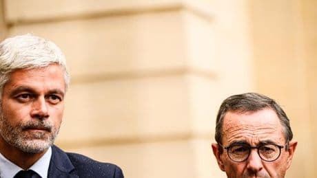 Les Républicains : passe d’armes entre Laurent Wauquiez et Bruno Retailleau sur la censure d’un éventuel gouvernement socialiste
