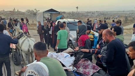 Más de una veintena de gazatíes muertos en puntos de distribución de comida al sur de Gaza