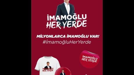 CHP Gençlik Kolları’ndan “İmamoğlu Her Yerde” kampanyası
