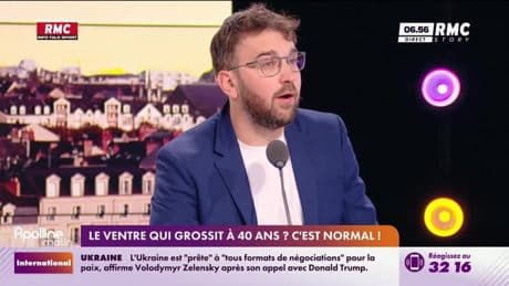 L'humeur de Martin : Le ventre qui grossit à 40 ans ? C'est normal ! - 09/05