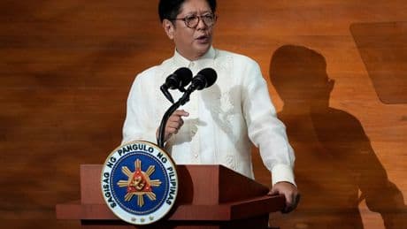 Marcos says stronger alliances make Philippines safer amid China tensions, pledges reforms at home