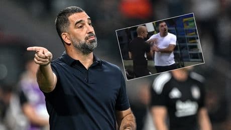 Shakhtar-Panathinaikos maçında tansiyon yükseldi! Arda Turan'a kırmızı kart çıktı
