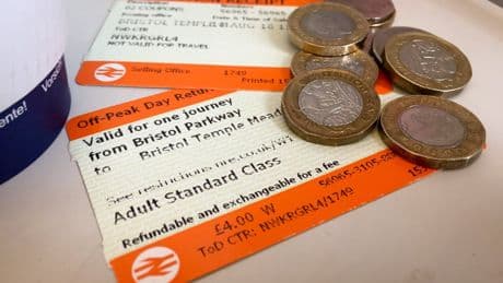 How much more will my train ticket cost?