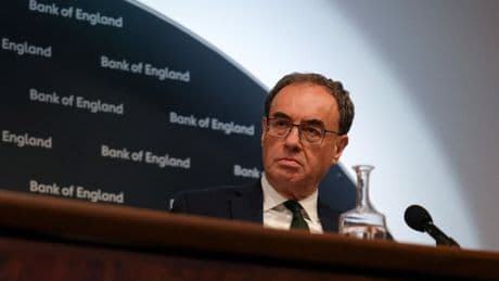 Bank of England cuts rates as governor welcomes UK-US trade deal