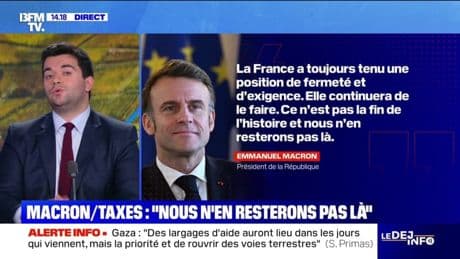 "Nous n'en resterons pas là": Emmanuel Macron sort du silence en Conseil des ministres sur l'accord UE-États-Unis