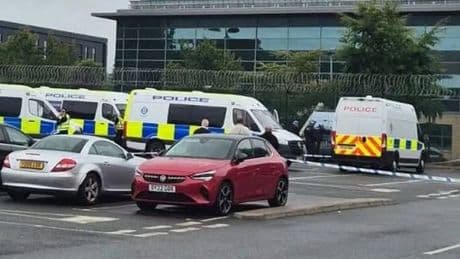 Counter Terrorism officers arrest three woman after van smashes into 'weapons factory'