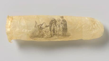 Rijksmuseum koopt 200 jaar oud condoom