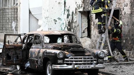 Krieg in der Ukraine: Heftige Luftangriffe auf Ziele in der Westukraine