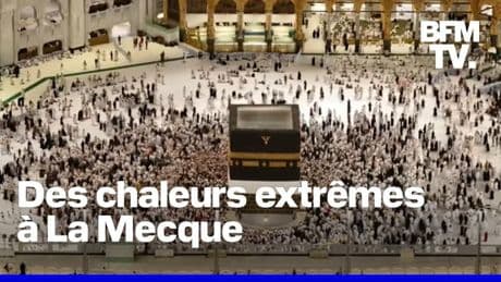 Chaleurs extrêmes, renforts sanitaires...Comment le réchauffement climatique affectent le pèlerinage annuel à La Mecque?