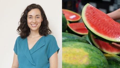 Júlia Farré, nutricionista: “Si compras una sandía y tiene una mancha blanca en lugar de amarilla, significa que no ha madurado en el suelo y, por lo tanto, será menos dulce”