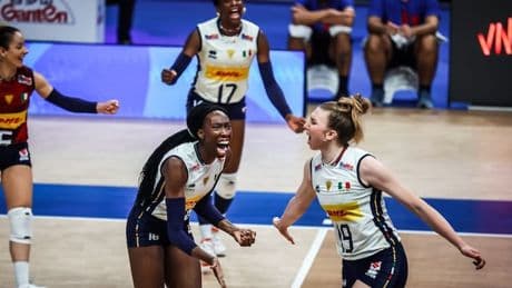 VNL: l'Italia supera il Brasile al Maracanazhino