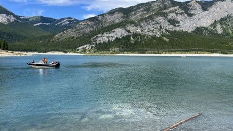 Man dies, another missing after canoe capsizes on Barrier Lake