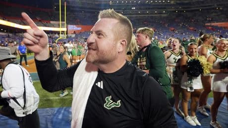 South Florida assistant coaches cause elevator stoppage after celebrating too hard following win over Gators