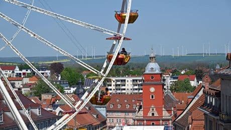 Wetter: Regen und Blitze zum Thüringentag - Unterbrechung