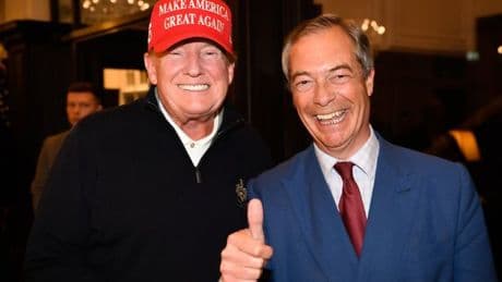 Nigel Farage set to skip Parliament's return to cosy up with Donald Trump's allies