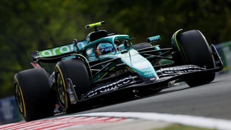Fernando Alonso, quinto en Hungaroring tras perderse la primera sesión por lesión lumbar