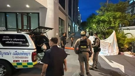 Brit, 74, found in pool of blood after plunging 10 storeys to death in Sin City