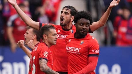 Osasuna rechaza una gran oferta de la Juventus por Boyomo