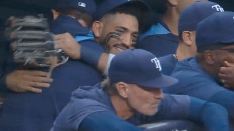 Jose Caballero switches teams mid-game in bizarre Yankees-Rays trade scene