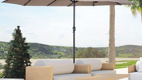 Disfruta del exterior con estilo y protección con las mejores sombrillas de terraza y jardín