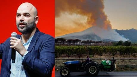 Saviano: “Il mio Vesuvio devastato dalle fiamme, questi roghi sono una minaccia ai sindaci”