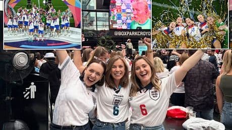 From agony to ecstasy: Lionesses fans had heads in hands before Euros penalty shoot-out glory saw crowd explode in celebration